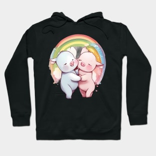 Best Friends Forever Pig Hoodie